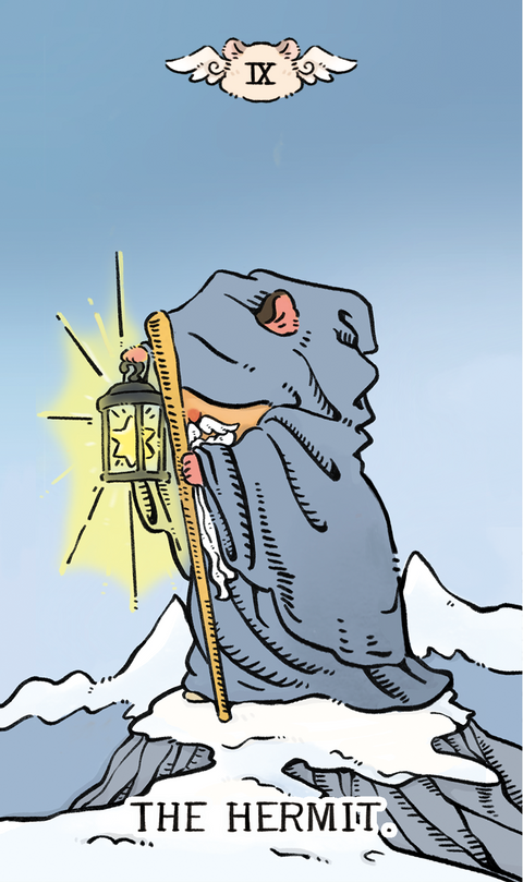 Shushu Tarot – The Hermit