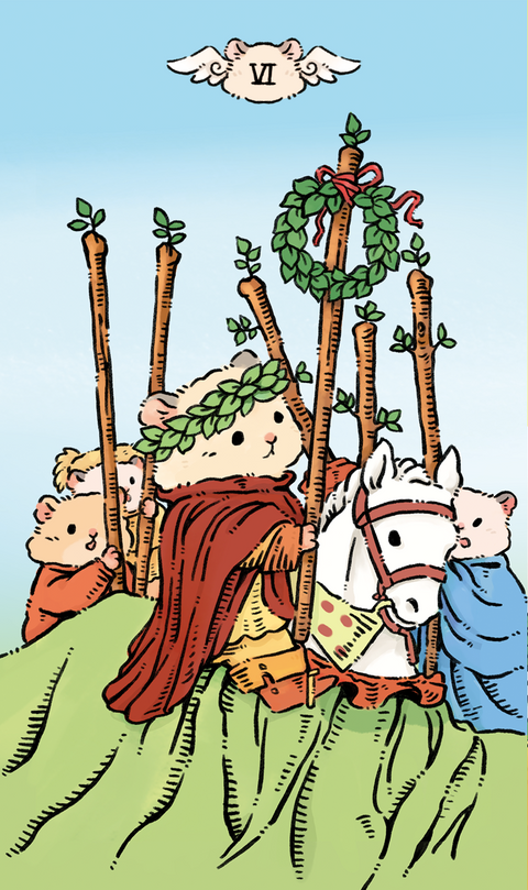 Shushu Tarot – Six of Wands