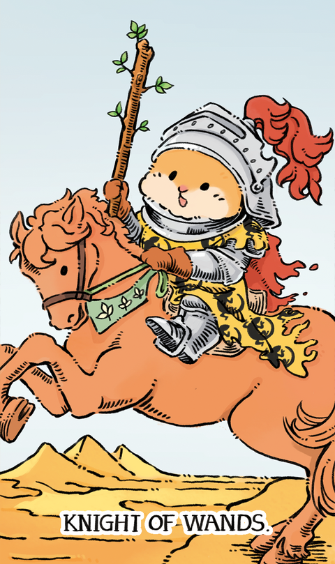 Shushu Tarot – Knight of Wands