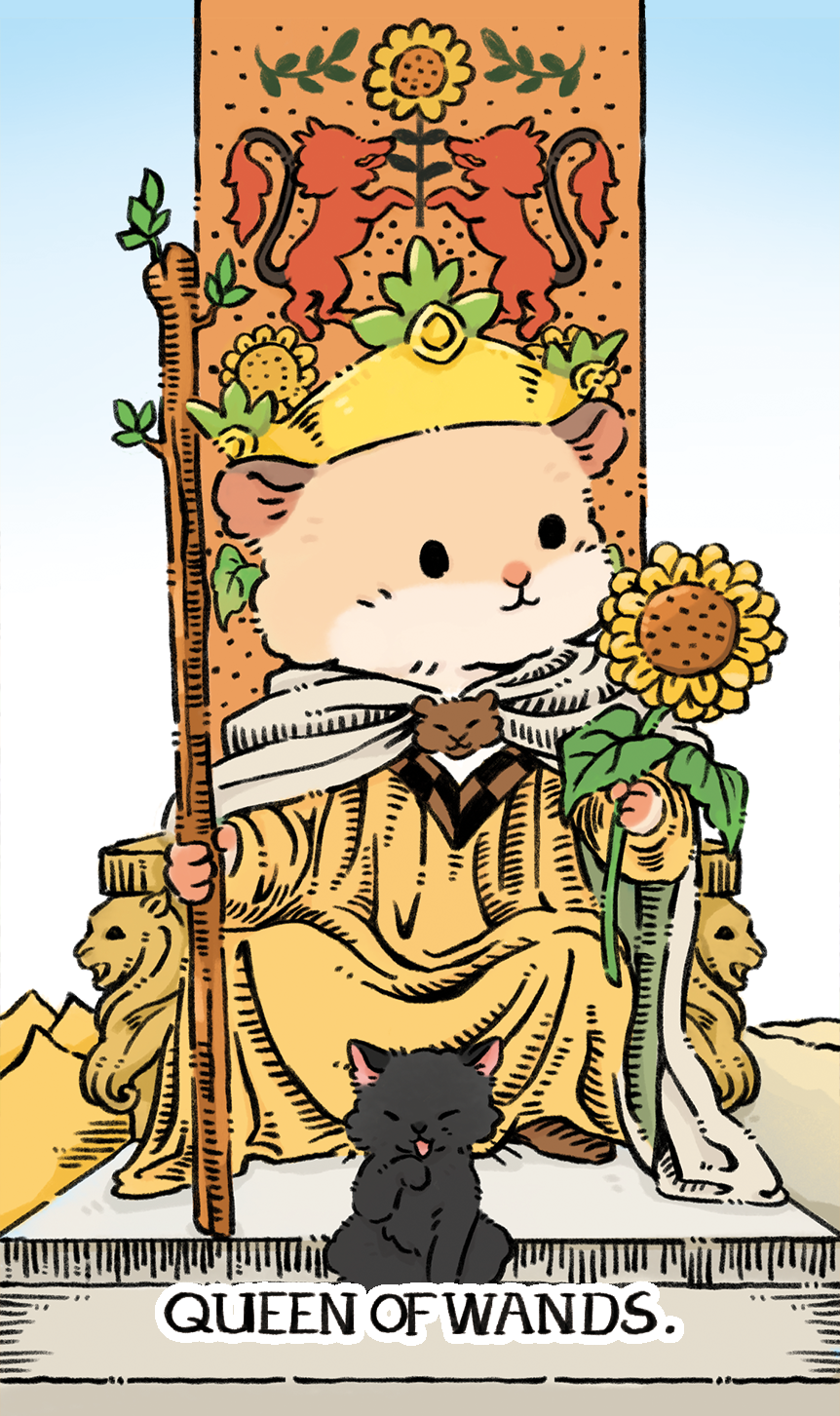 Shushu Tarot – Queen of Wands