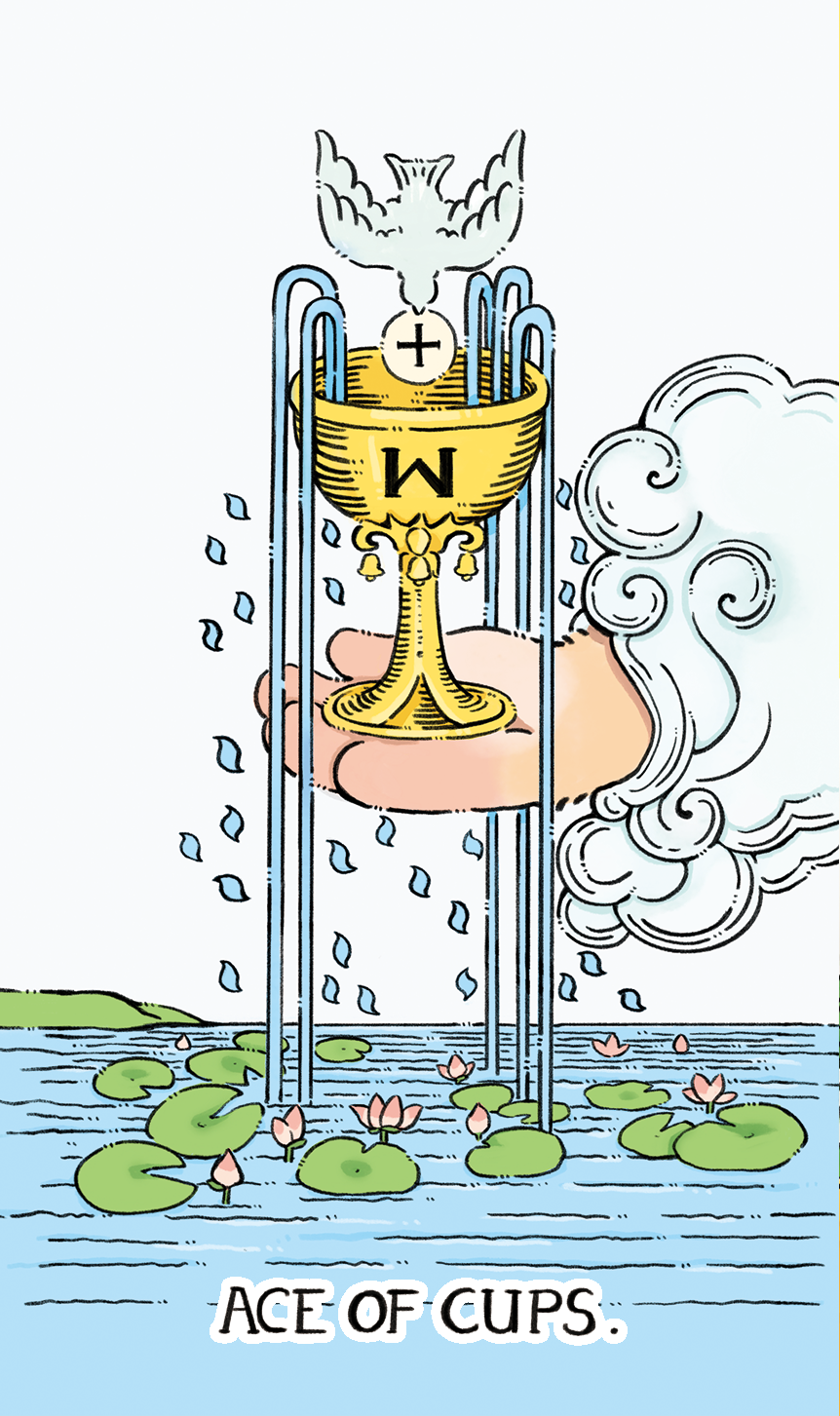Shushu Tarot – Ace of Cups