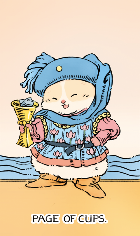 Shushu Tarot – Page of Cups