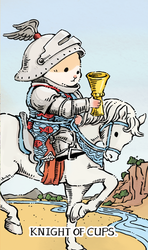 Shushu Tarot – Knight of Cups