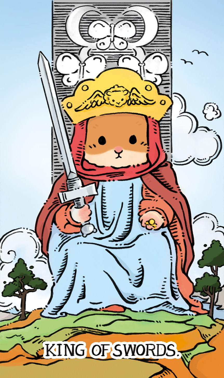 Shushu Tarot – King of Swords