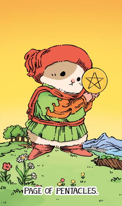 Shushu Tarot – Page of Pentacles