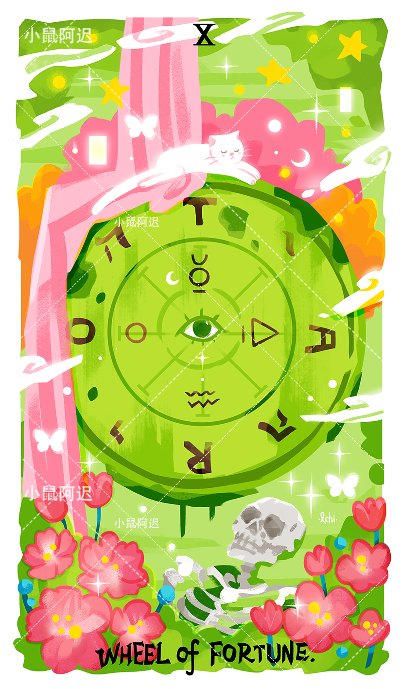 Sleepwalker's Tarot – The Wheel of Fortune