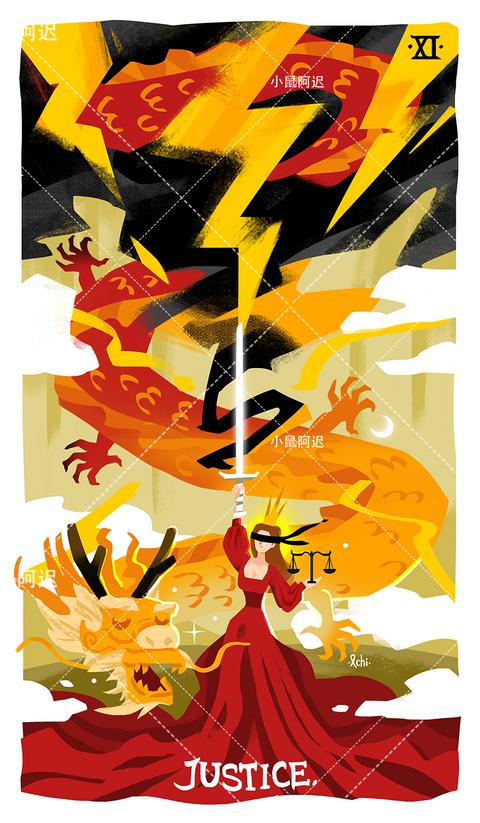Sleepwalker's Tarot – Justice