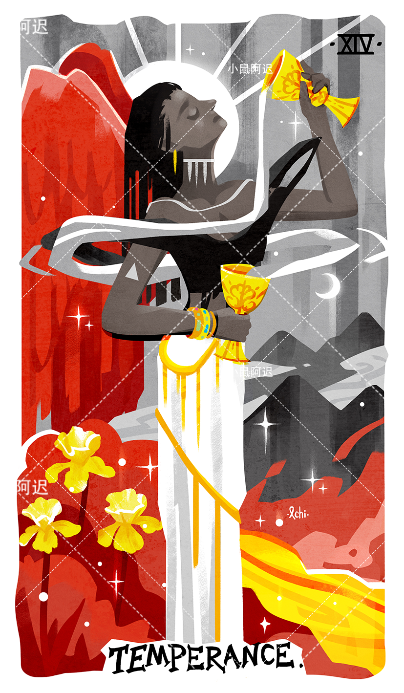 Sleepwalker's Tarot – Temperance