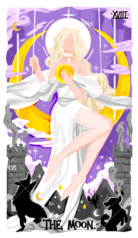 Sleepwalker's Tarot – The Moon