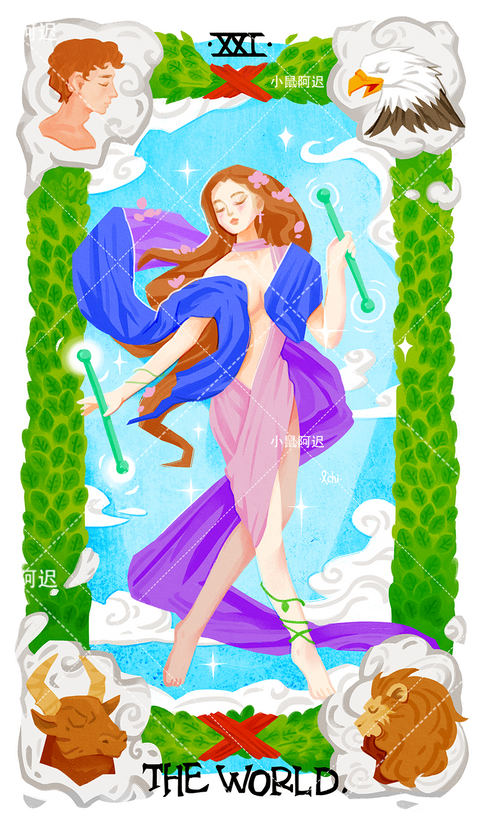 Sleepwalker's Tarot – The World