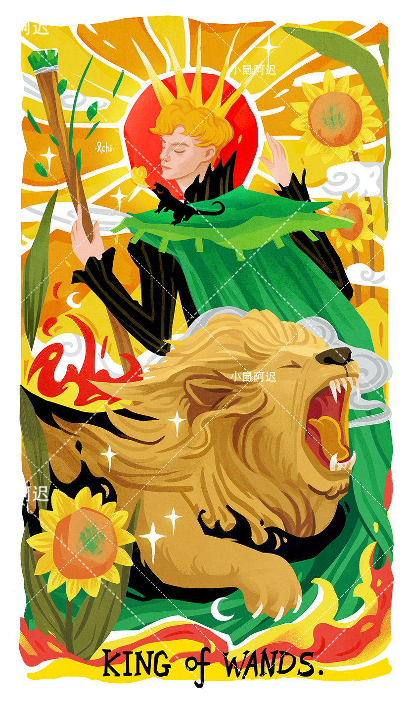 Sleepwalker's Tarot – King of Wands