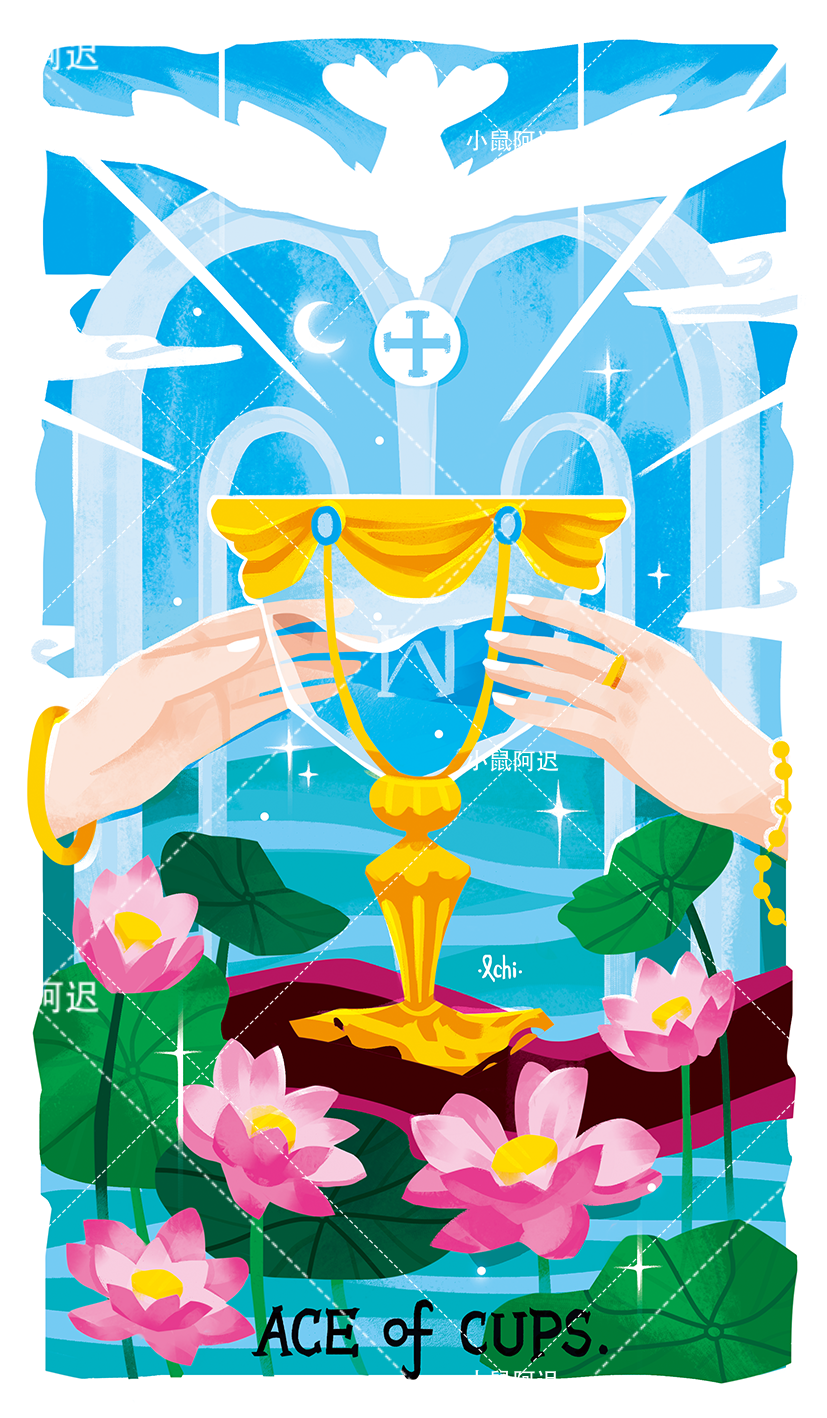 Sleepwalker's Tarot – Ace of Cups