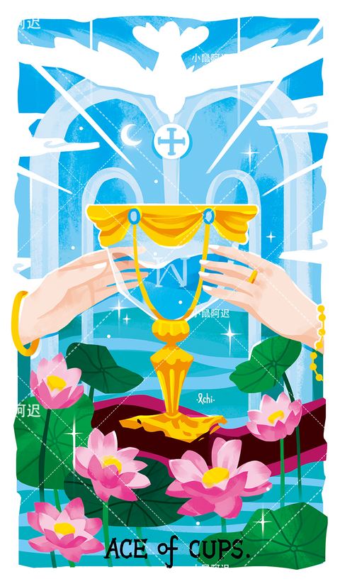 Sleepwalker's Tarot – Ace of Cups