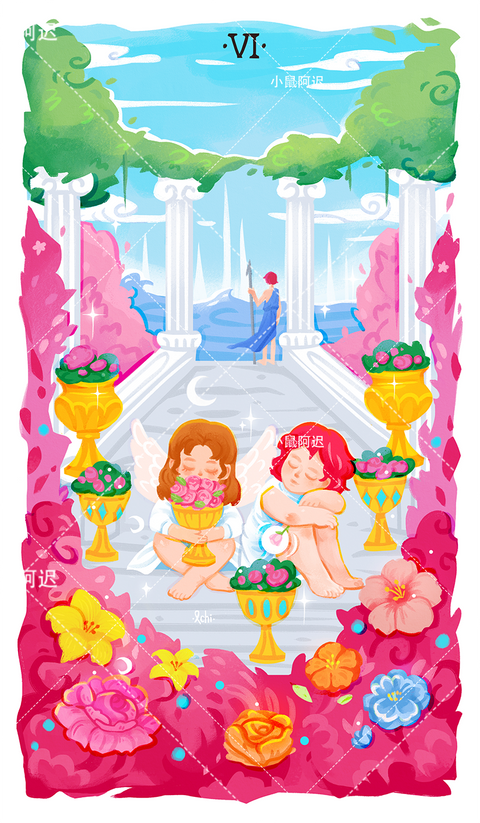Sleepwalker's Tarot – Six of Cups