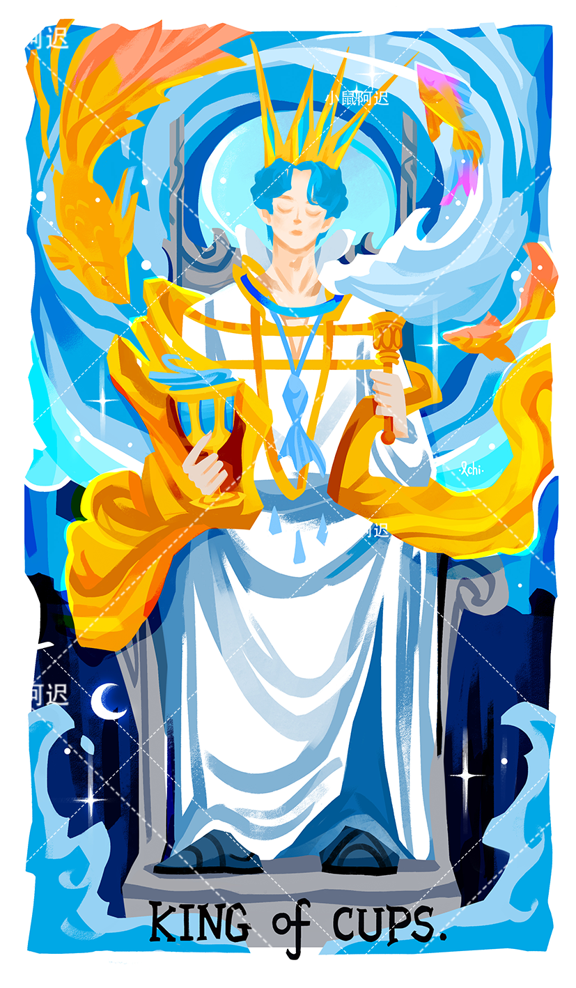 Sleepwalker's Tarot – King of Cups