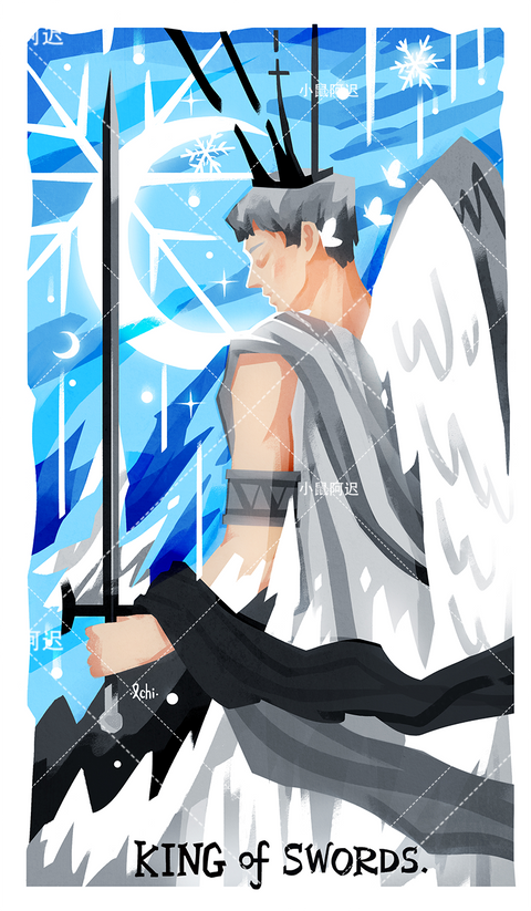 Sleepwalker's Tarot – King of Swords