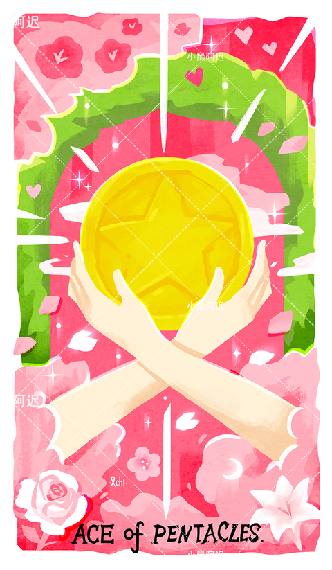 Sleepwalker's Tarot – Ace of Pentacles