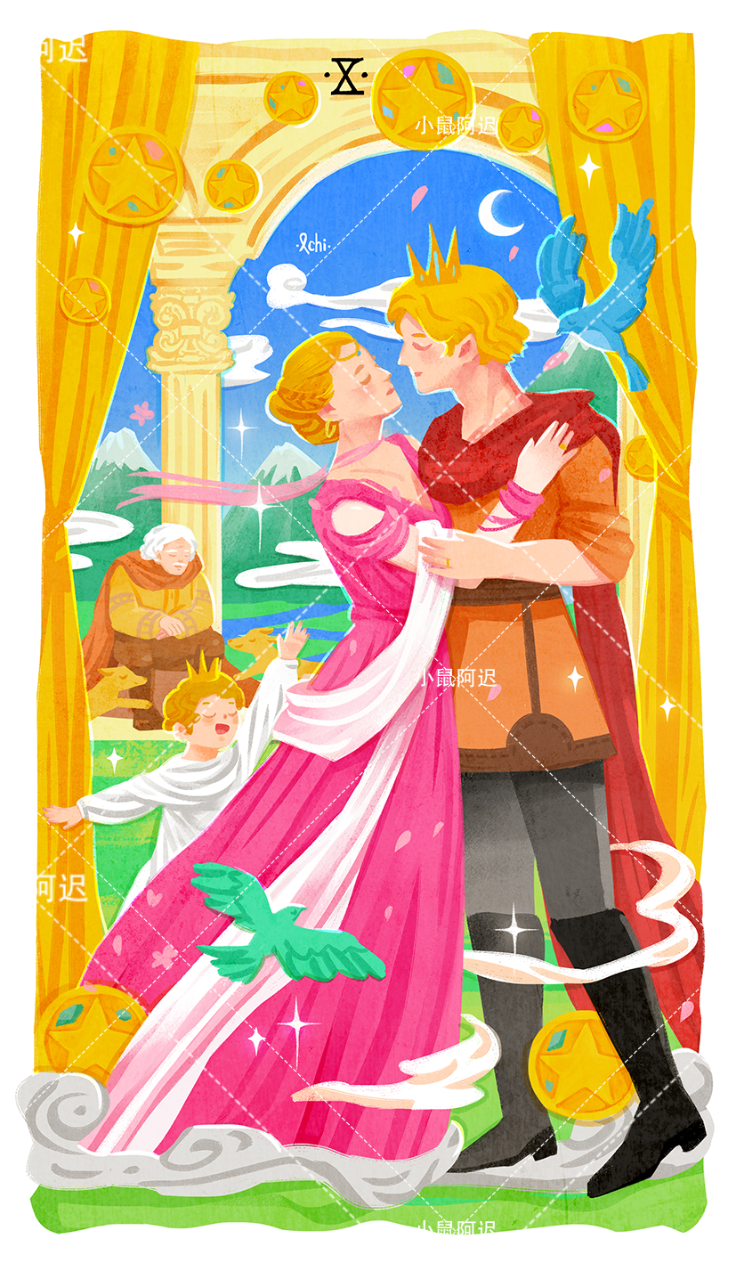 Sleepwalker's Tarot – Ten of Pentacles