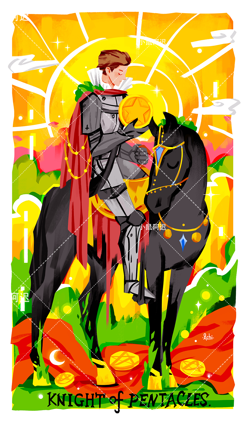Sleepwalker's Tarot – Knight of Pentacles
