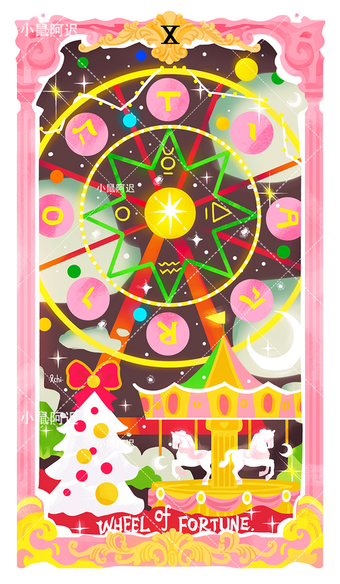 Sleepwalker's Tarot – Wheel of Fortune