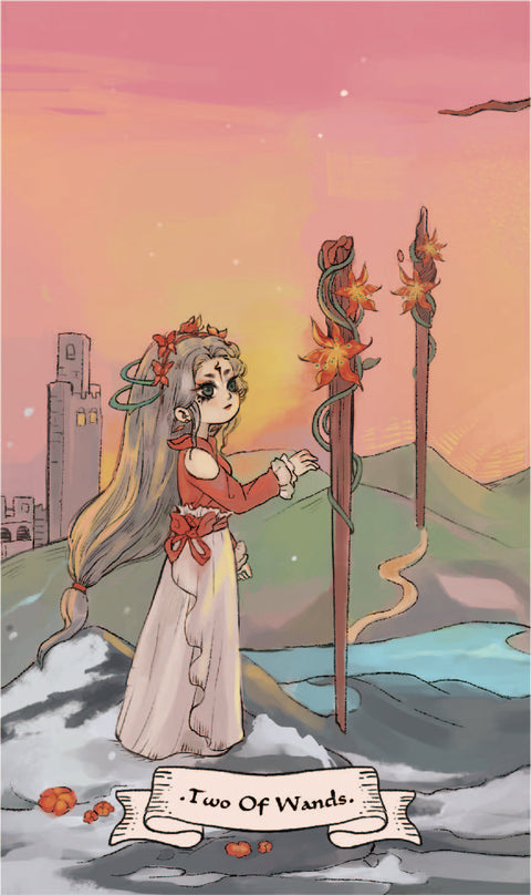 The Soul's Haven Tarot – Two of Wands