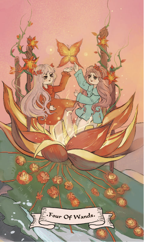 The Soul's Haven Tarot – Four of Wands