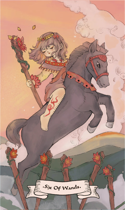 The Soul's Haven Tarot – Six of Wands