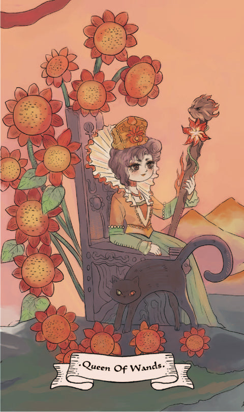 The Soul's Haven Tarot – Queen of Wands