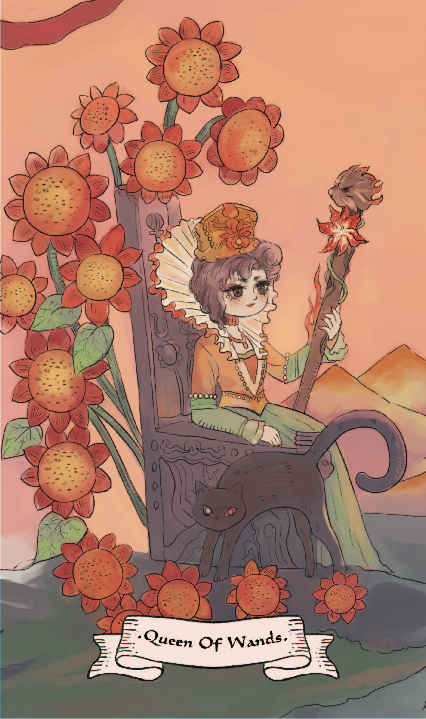 The Soul's Haven Tarot – Queen of Wands