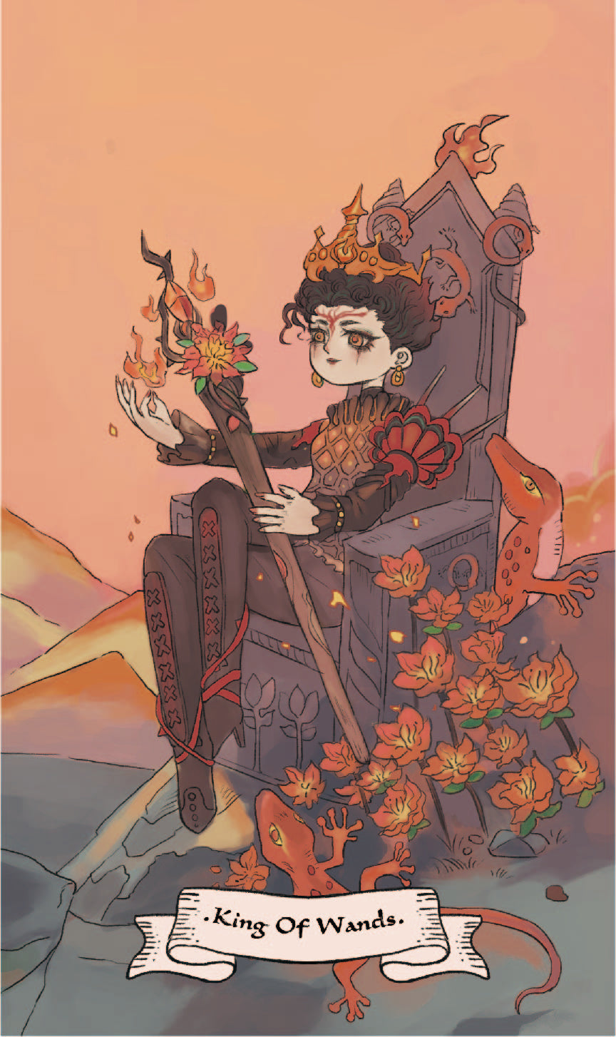 The Soul's Haven Tarot – King of Wands