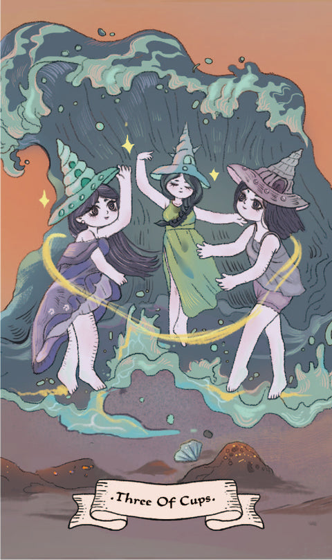The Soul's Haven Tarot – Three of Cups