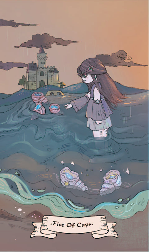The Soul's Haven Tarot – Five of Cups
