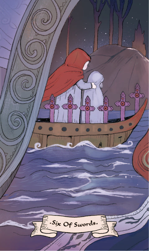 The Soul's Haven Tarot – Six of Swords