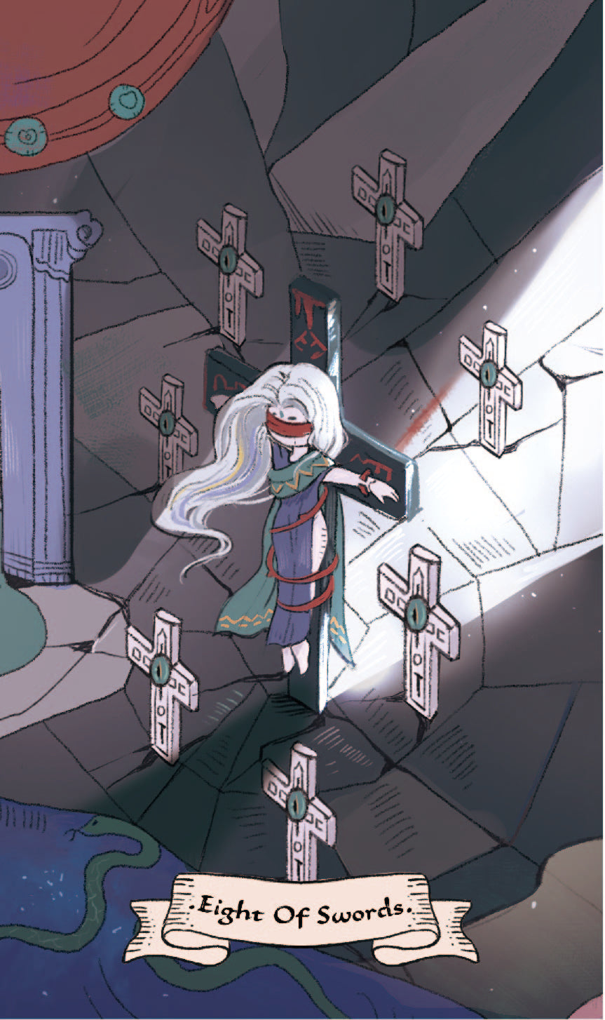 The Soul's Haven Tarot – Eight of Swords