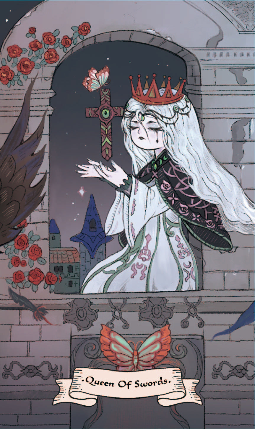 The Soul's Haven Tarot – Queen of Swords