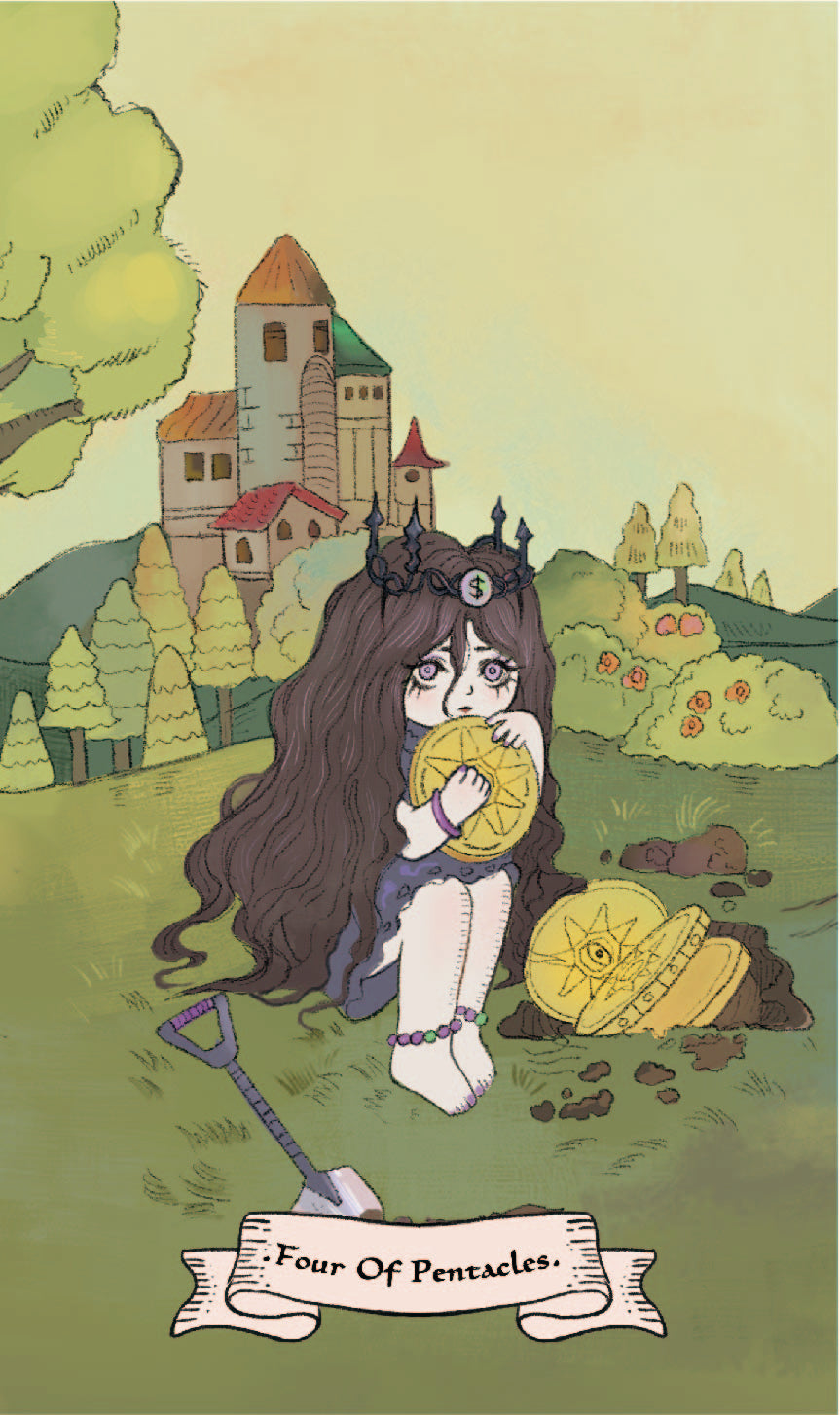 The Soul's Haven Tarot – Four of Pentacles