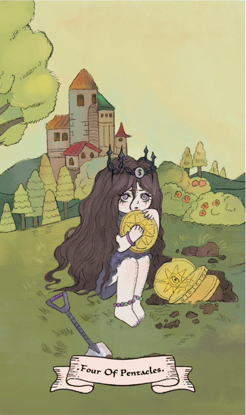 The Soul's Haven Tarot – Four of Pentacles