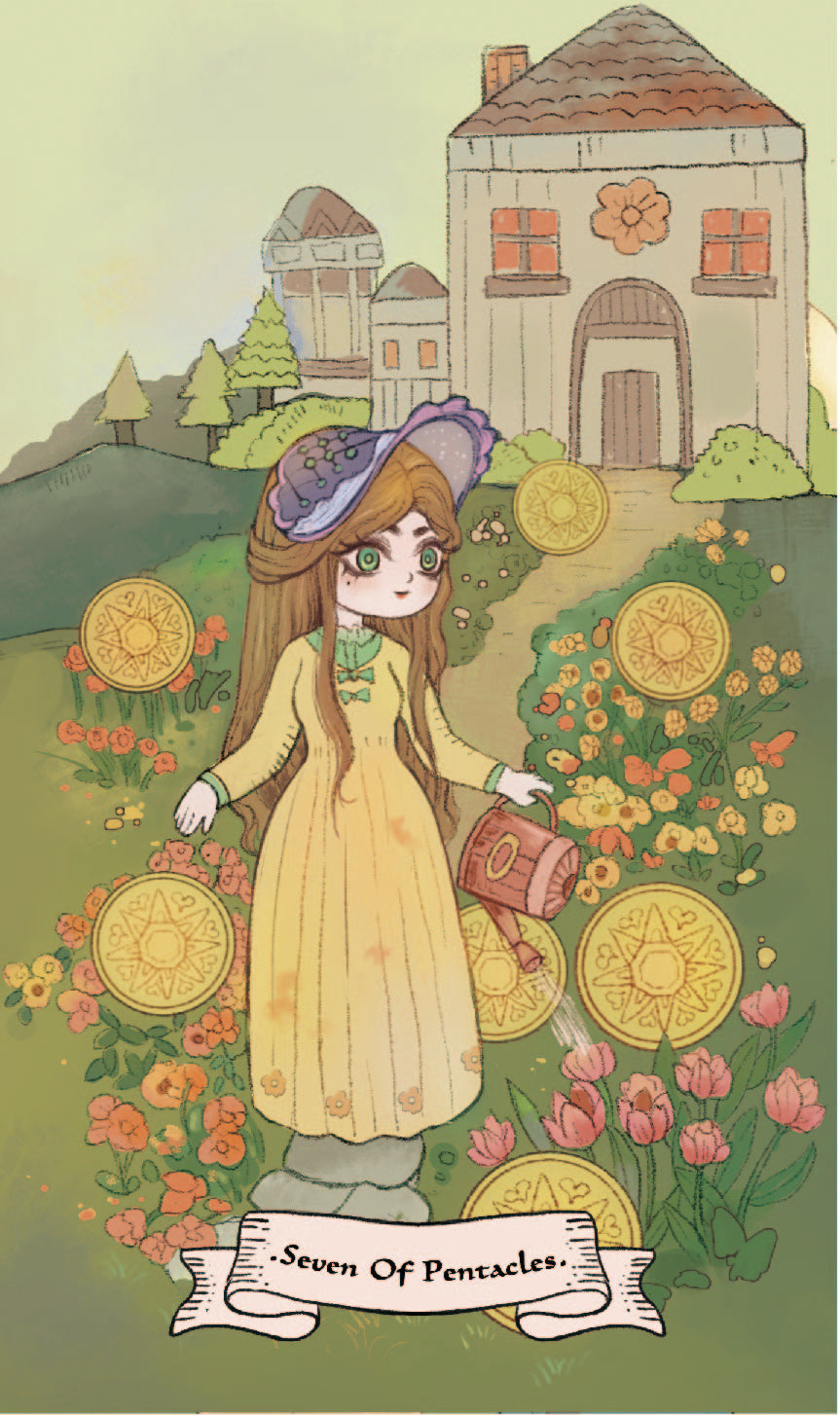 The Soul's Haven Tarot – Seven of Pentacles