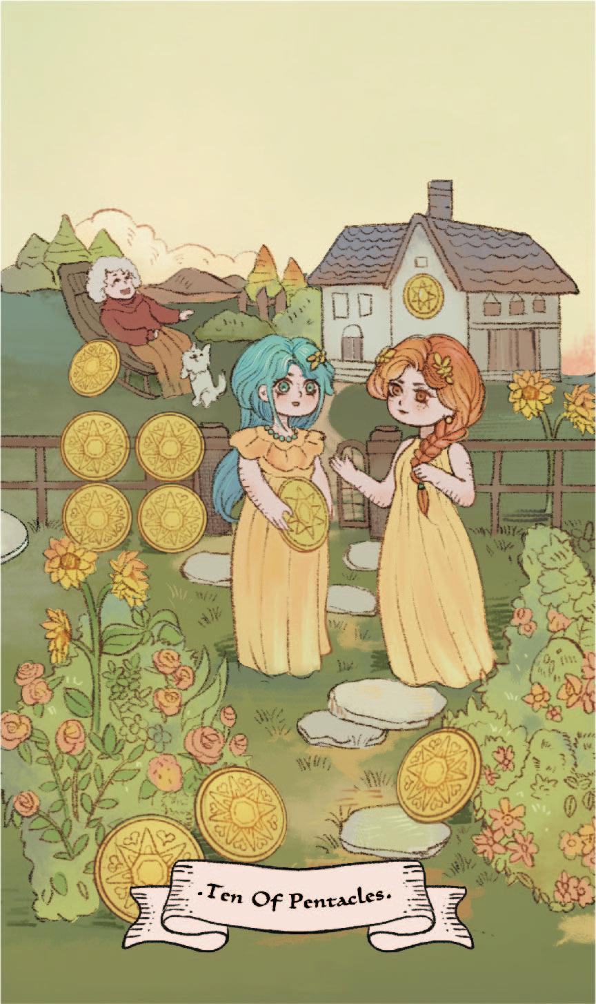 The Soul's Haven Tarot – Ten of Pentacles