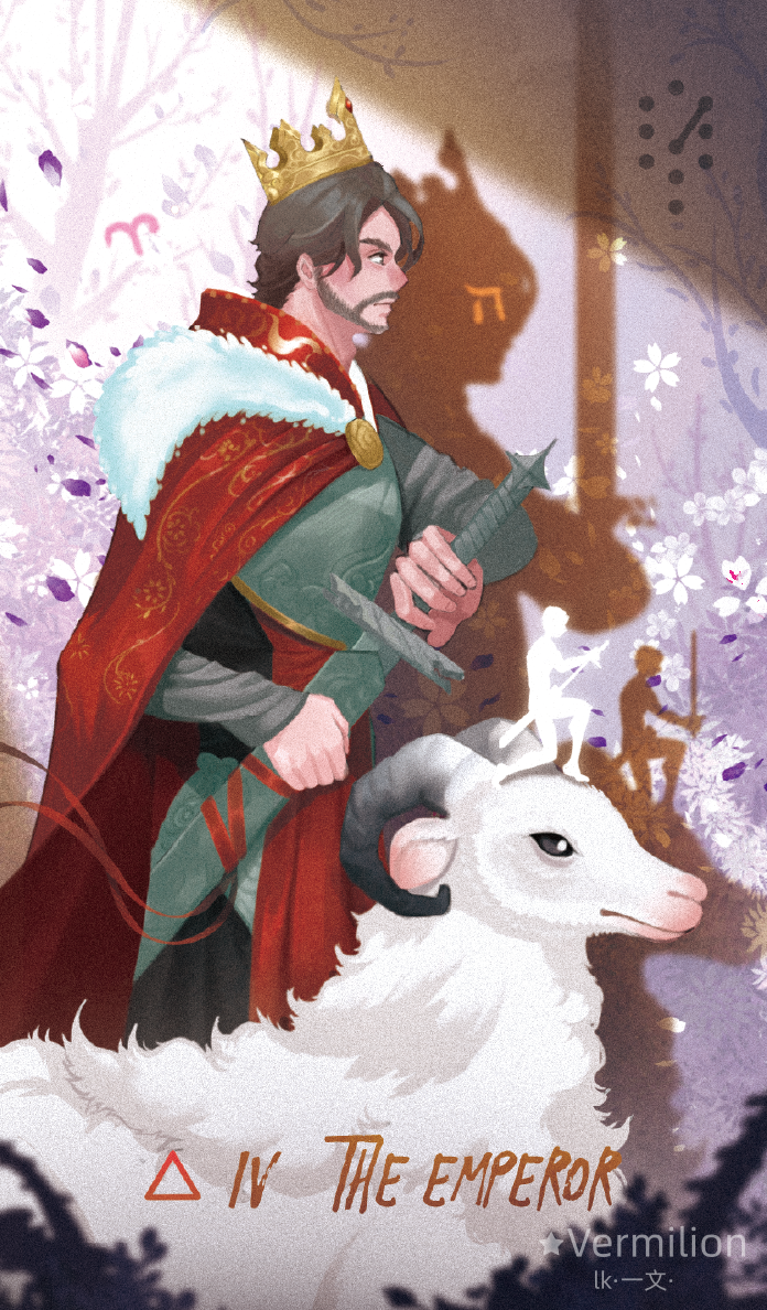 Starlit Gleanings Tarot – The Emperor