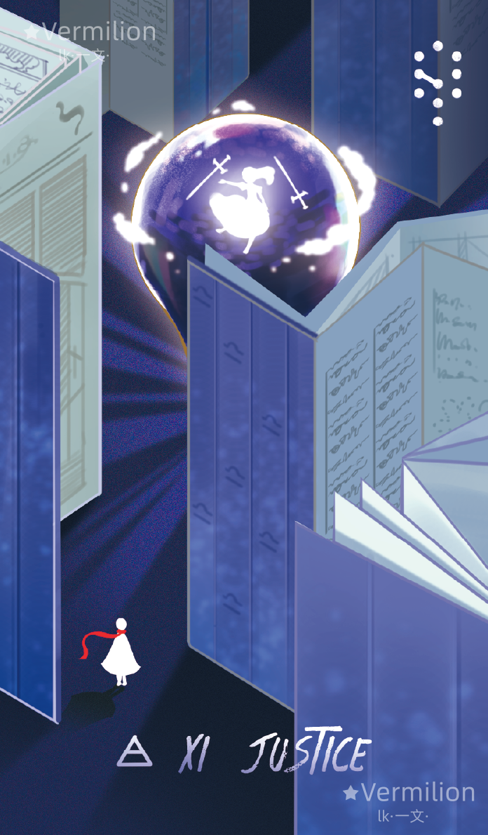 Starlit Gleanings Tarot – Justice