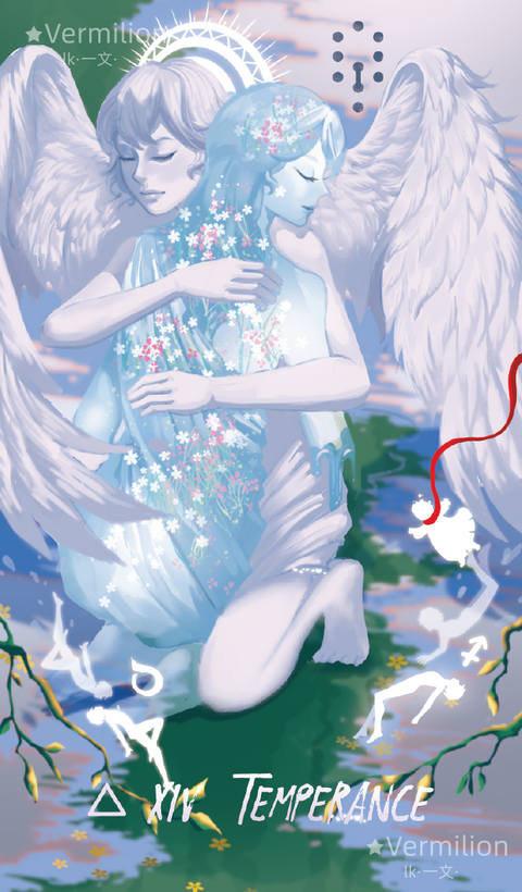 Starlit Gleanings Tarot – Temperance