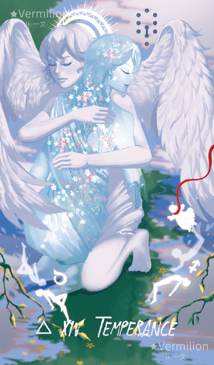 Starlit Gleanings Tarot – Temperance