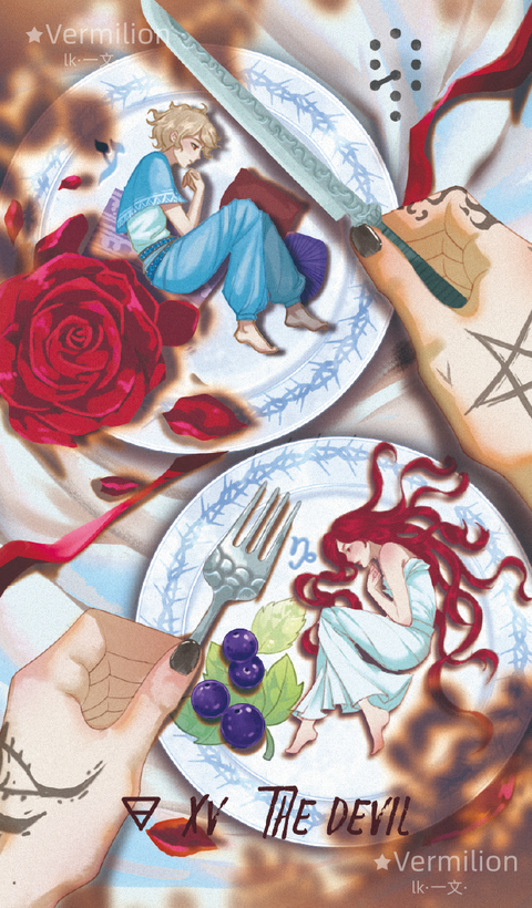 Starlit Gleanings Tarot – The Devil