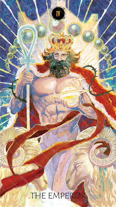 The Whisper of Stars and Garden Tarot – The Emperor