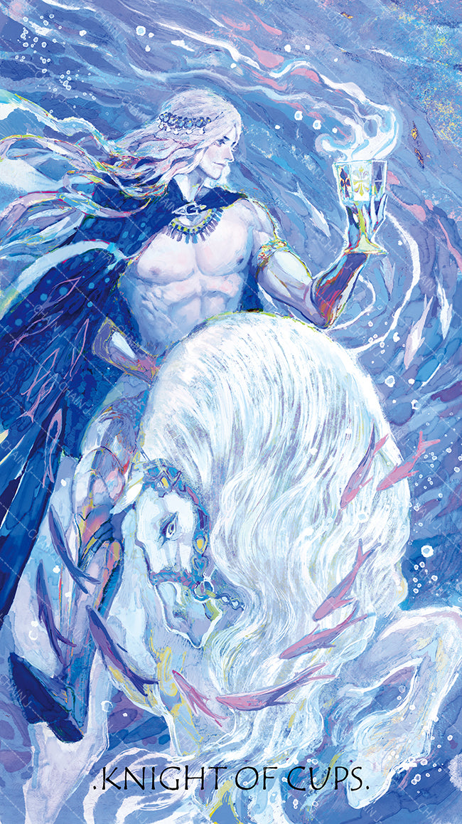 The Whisper of Stars and Garden Tarot – Knight of Cups