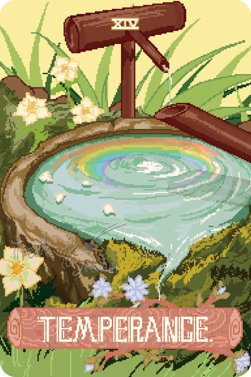Trail of Mind Tarot – Temperance