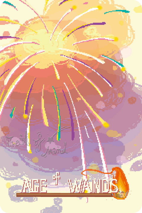 Trail of Mind Tarot – Ace of Wands
