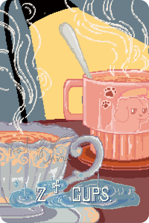 Trail of Mind Tarot – Two of Cups