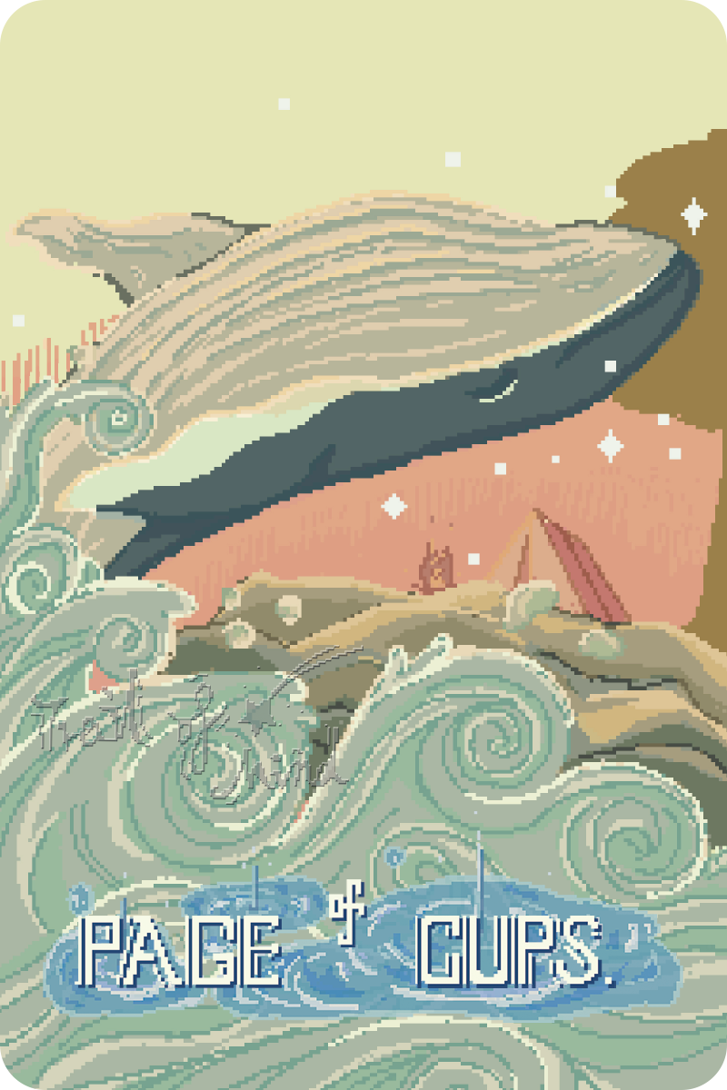 Trail of Mind Tarot – Page of Cups